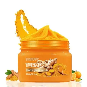 Turmeric Nourishing Scrub 280g - Body Care - Infused with natural turmeric extract and moisturizing ingredients. Gently exfoliates while deeply hydrating the skin, leaving it smooth, supple, and radiant.